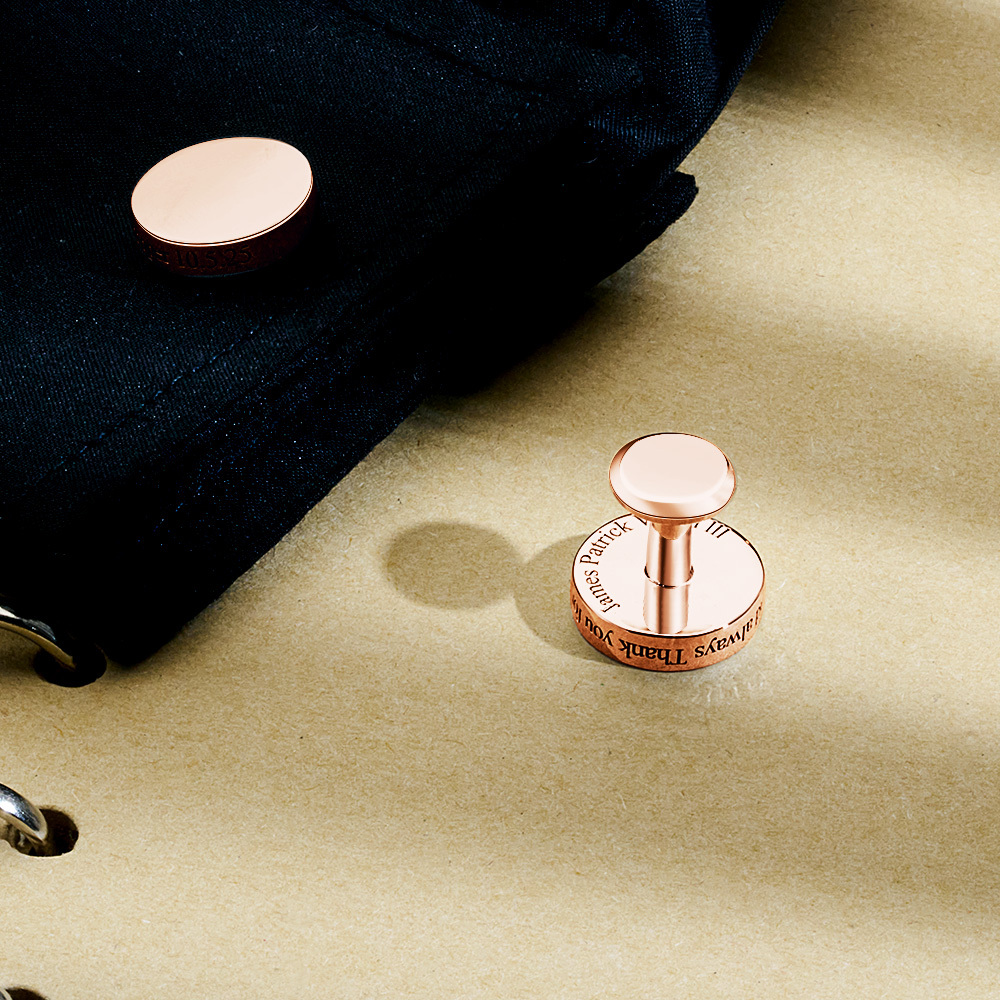 Personalized Engraved Cufflinks Gifts for Him
