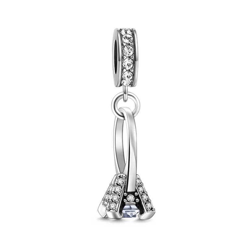 The Promise Dangle Charm Silver
