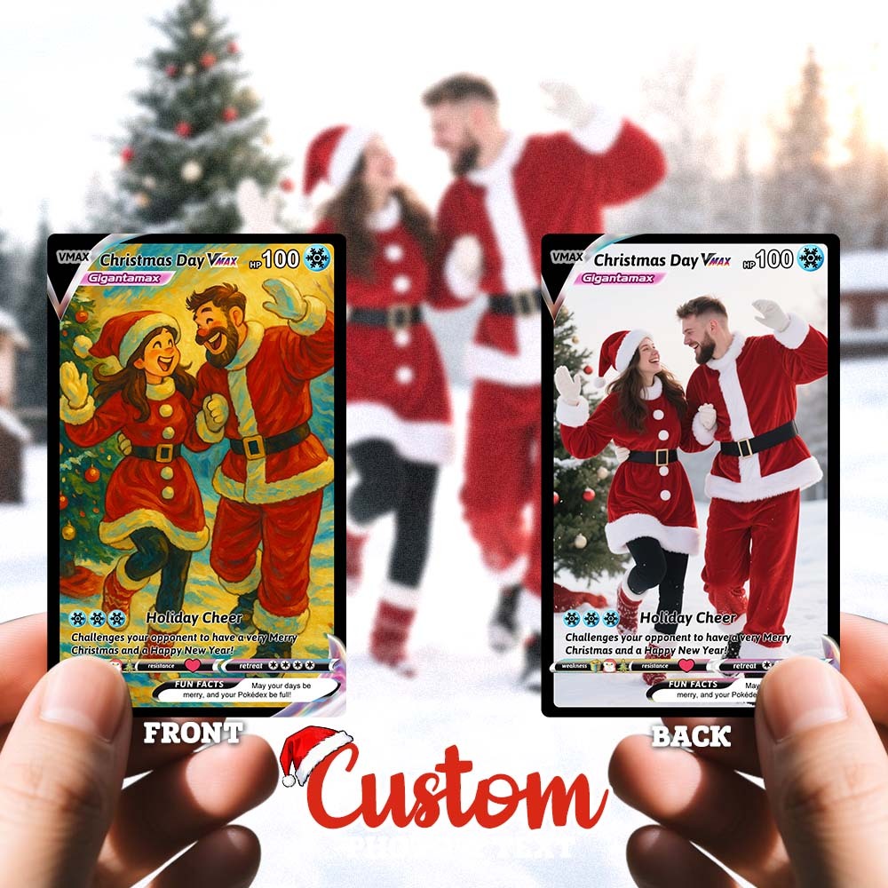 Custom Fantasy Style Custom MTG Card – Personalized Collectible Gift for Couples & Friends - namenecklace