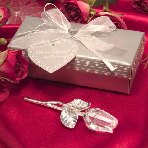 Custom Name Crystal Roses With Gift Box Gift For Her Wedding Present Valentine's Day gift - namenecklace