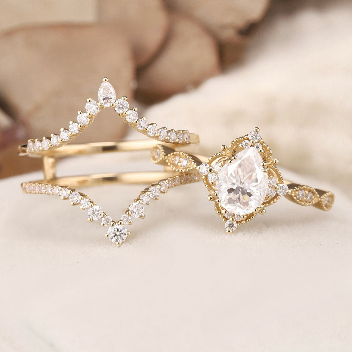 Crown Diamond Ring Trendy Women’s Jewelry Sparkling Romantic Surprise Ring For Her