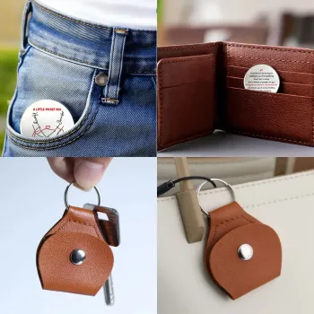 How Lucky I Am Personalized Lucky in Love Pocket Hug Keepsake Custom Pocket Hug Token for Long Distance Valentine's Day Gifts