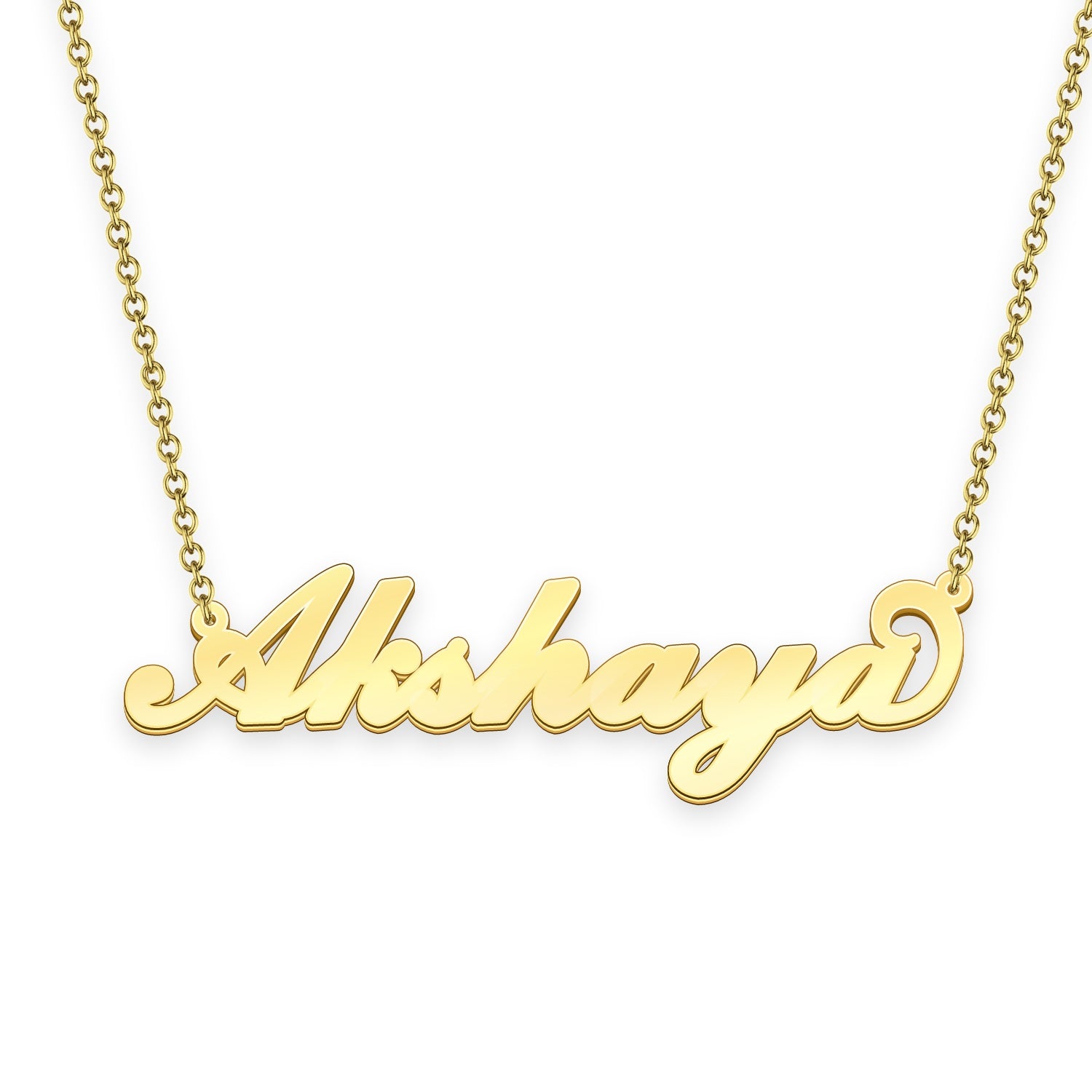 Akshay name pendant discount