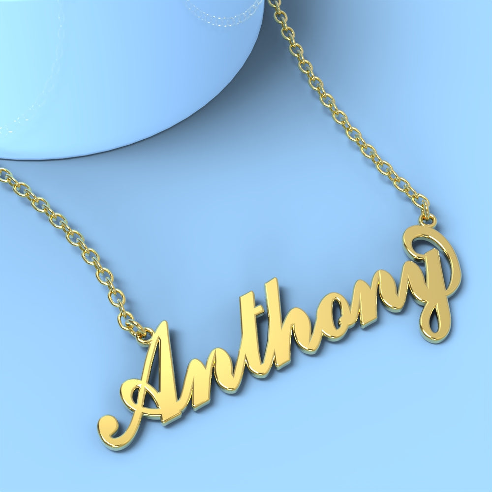 Anthony name necklace discount