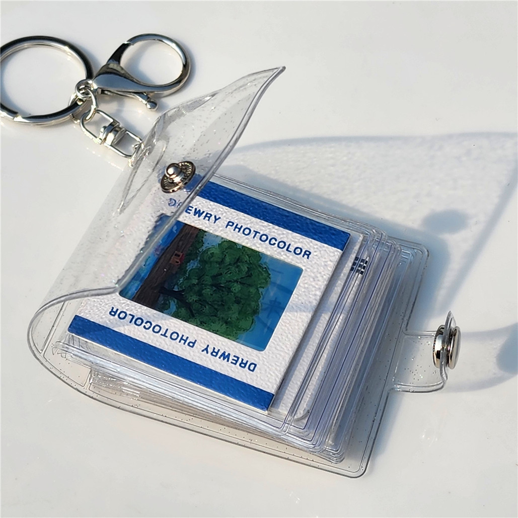 Custom Kodak Film Slide Keychain Personalized Translucent Photo Charm Romantic Gifts for Her