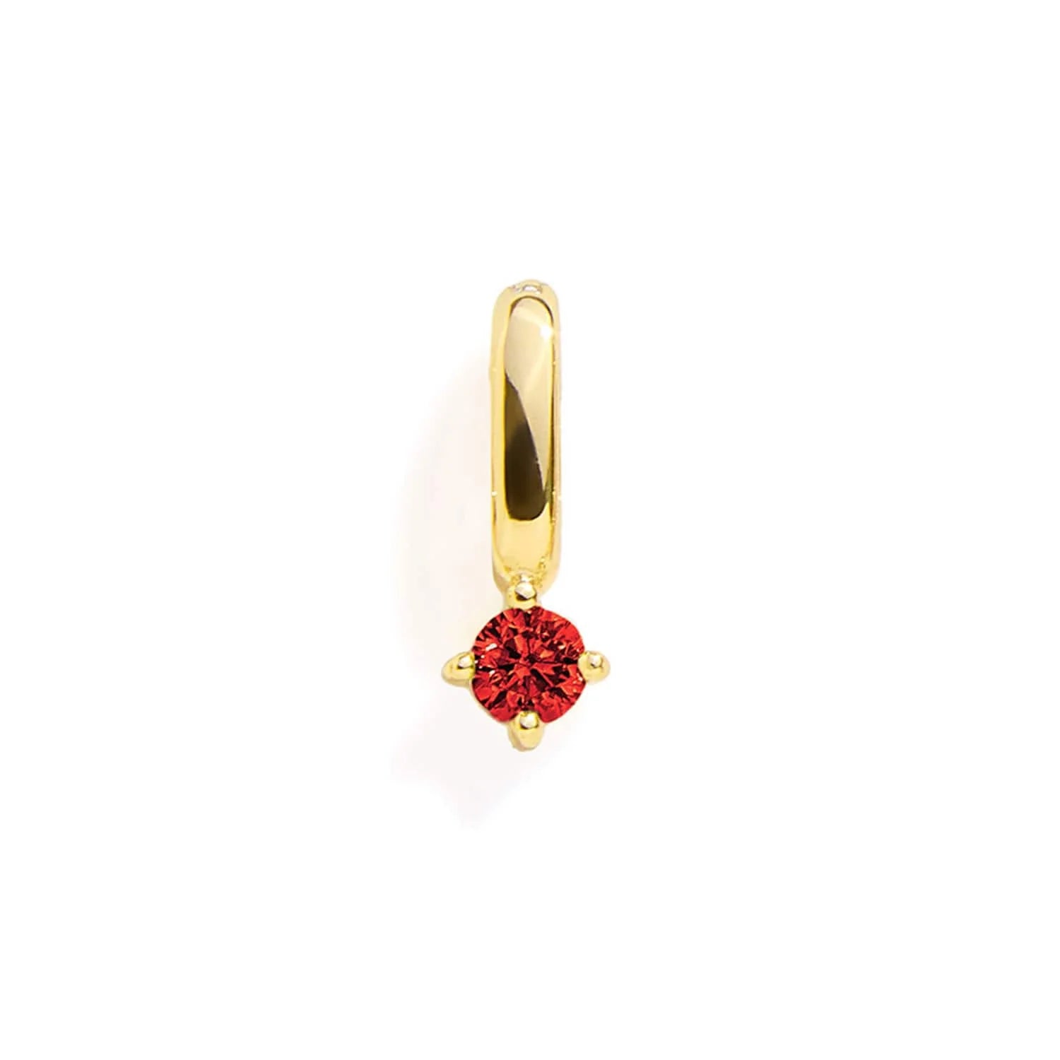 RUBY CHARM- GOLD - NameNecklace