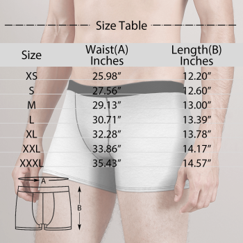 Custom Girlfriend Face Boxer Shorts - Halloween Gift - Giftlab