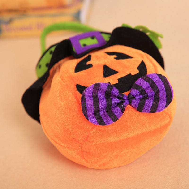 Halloween Candy Basket Kids Reusable Trick or Treat Bags Gifts for Halloween Party - Giftlab