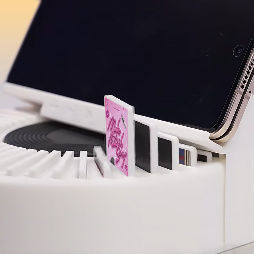 NFC Music Card Bar Player Interactive Song Card Portable Speaker with Custom Playlist Memory Creative Gift for Music Lovers