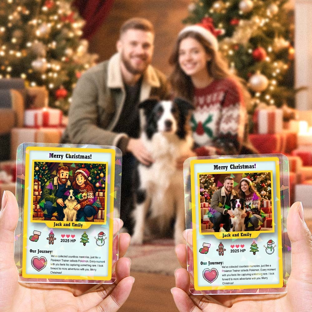 Custom Fantasy Style Custom MTG Card – Personalized Collectible Gift for Couples & Friends - namenecklace