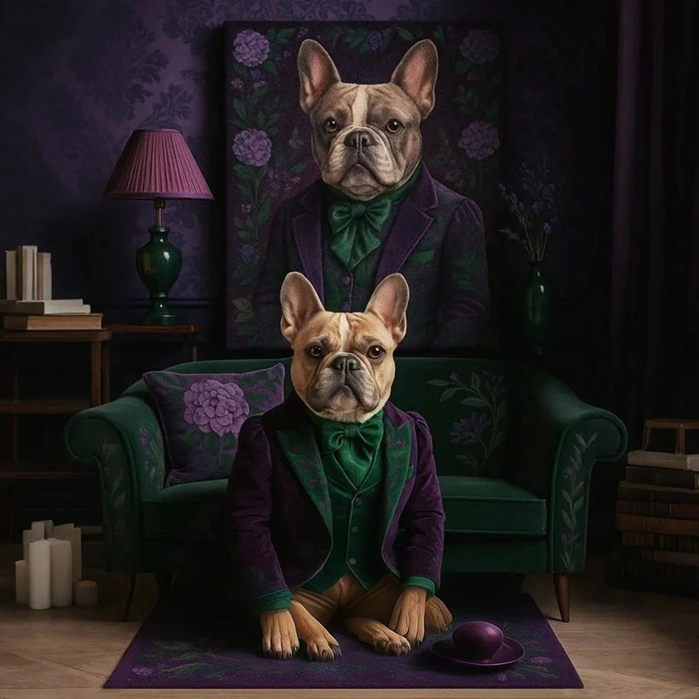 Custom Pet Dopamine Colors Art Posters Your Cat Dog Art Design Photo Home Decor