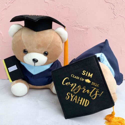 Personalized Graduation Bear 30cm