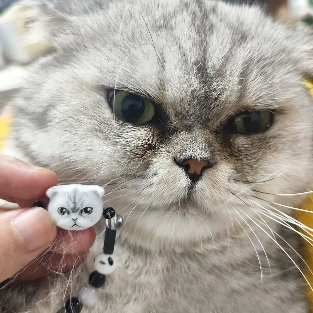 Custom Pet Stone Sculpture Clay Bracelet