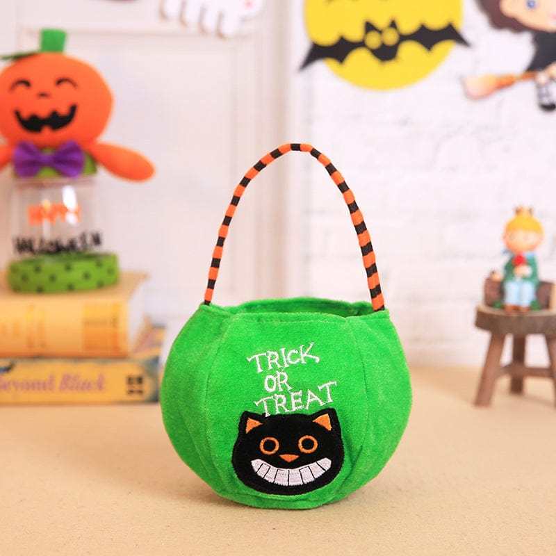 Halloween Trick or Treat Bags Reusable Candy Basket Gifts for Kids Halloween Party - Giftlab