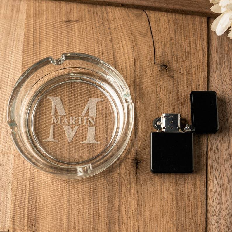 Father's Day Gift Personalized Ash Tray, Smoker Accessories, Smoker Gifts, Custom Smoker Accessories, Unique Smokers Gift, Personalized Cigar Club Gift