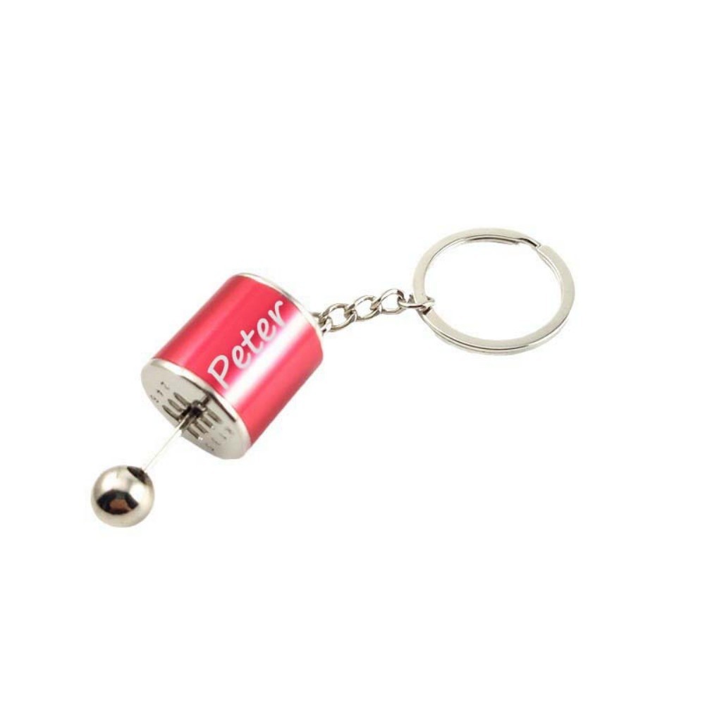 Father's Day Gifts Custom Miniature Shifting Keychain Speed Gear Shift Keychain Personalized Stress Relief Fob Custom Name Miniature Shifting Keychain
