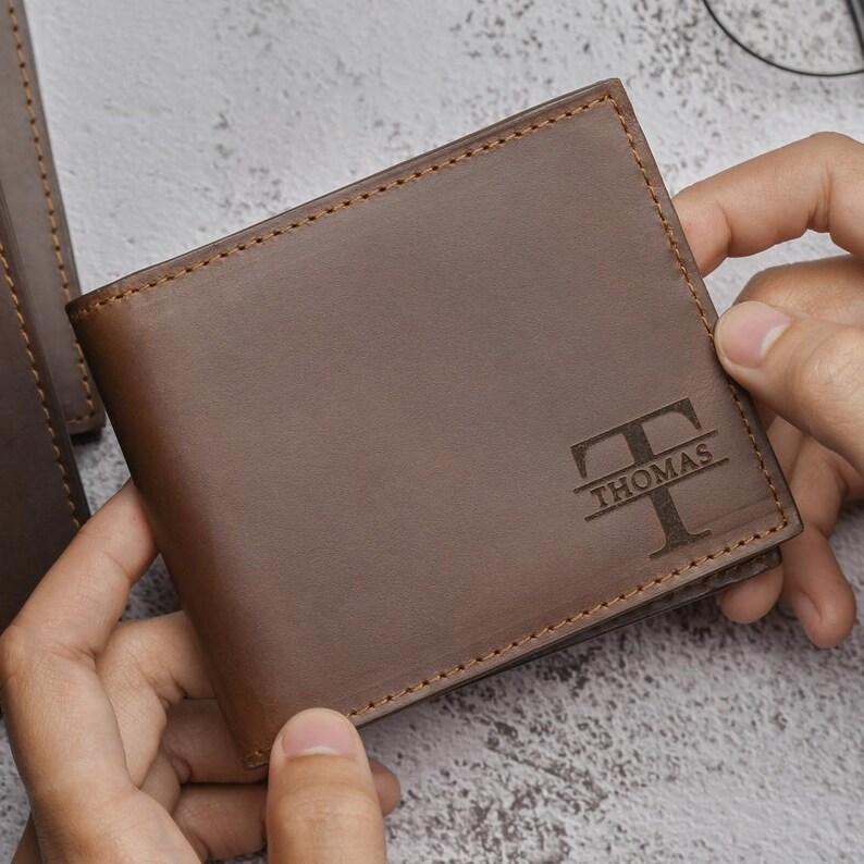Son Graduation Gift, Personalized Son Wallet, Graduation Gift, Mens Wallet, Son Birthday Gift From Mom, Gift For Son, Custom Leather Wallet