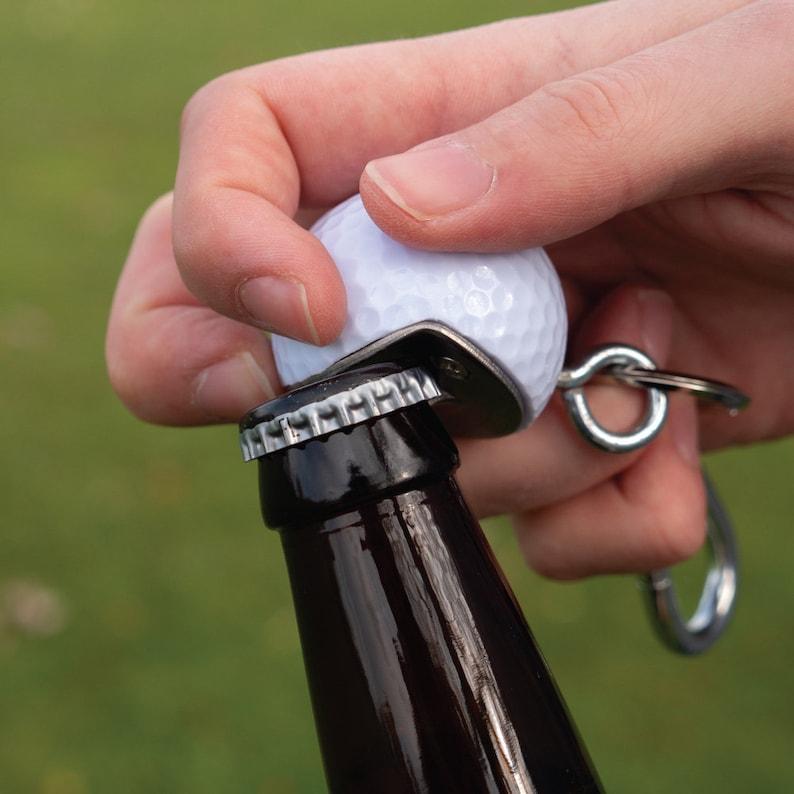 Custom Photo Golf Ball Bottle Opener  Made to Order Golf Gifts  Personalized Photo Golf Gifts