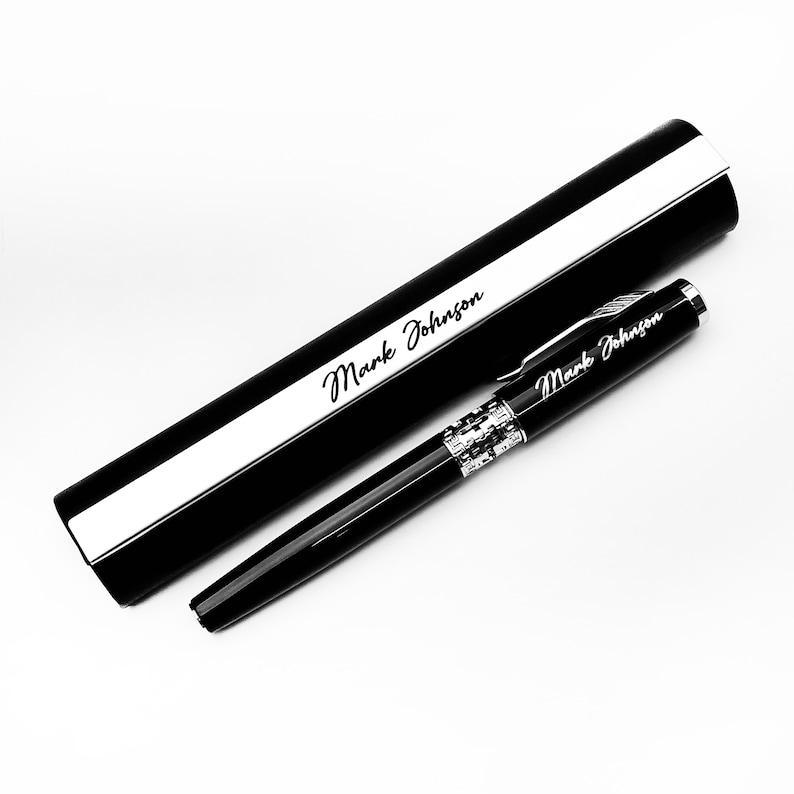 Personalized Executive Pen Groomsmen Gifts, Unique Engraved Gift For Her Gift For Him, Thank You Gift For Dad, Congratulations Gift for Boss