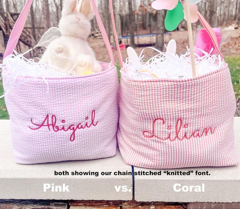 Kids Easter Basket, Personalized Easter Basket, Child's Easter Basket