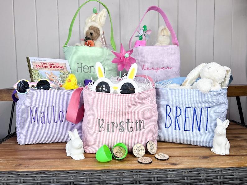 Kids Easter Basket, Personalized Easter Basket, Child's Easter Basket