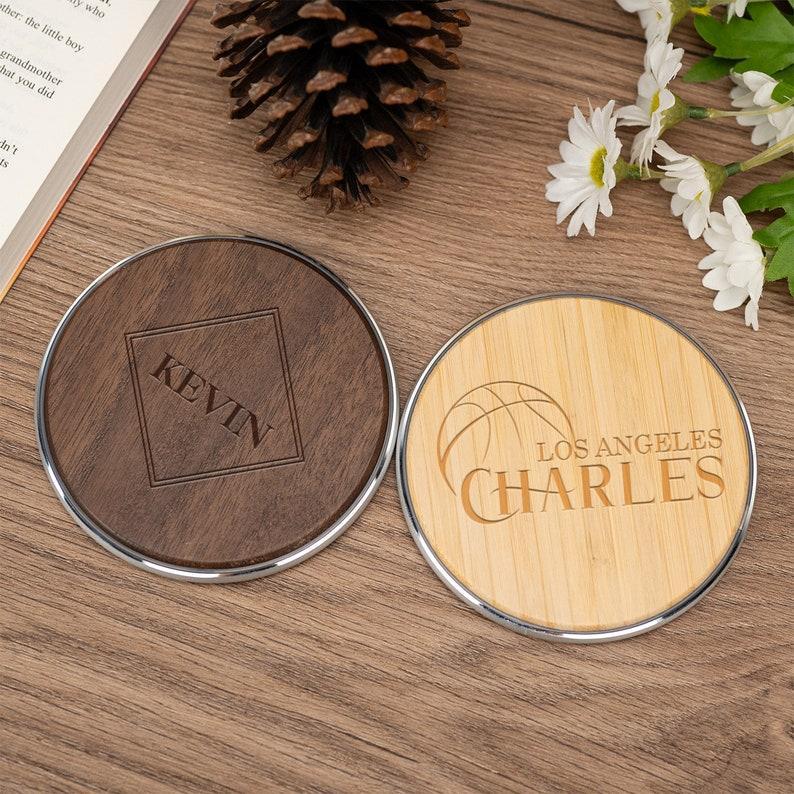 Personalized Engraved Wireless Charger Custom Name & Message Charger Custom Name Wireless Charging Pad Engraved Qi Charger Gift
