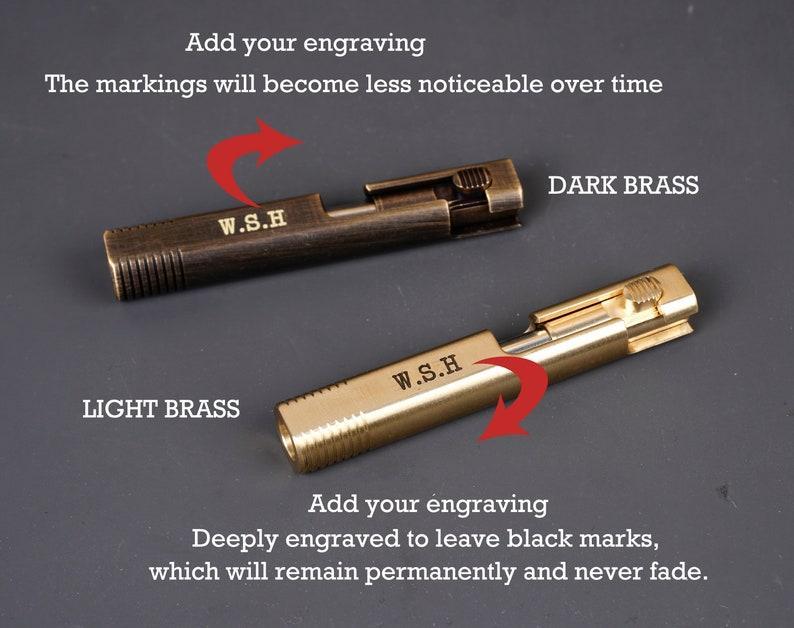 Personalized Engraved Mini Brass Pens - Custom Pocket Pen, Unique Gift for Him or Her, Graduation Gift