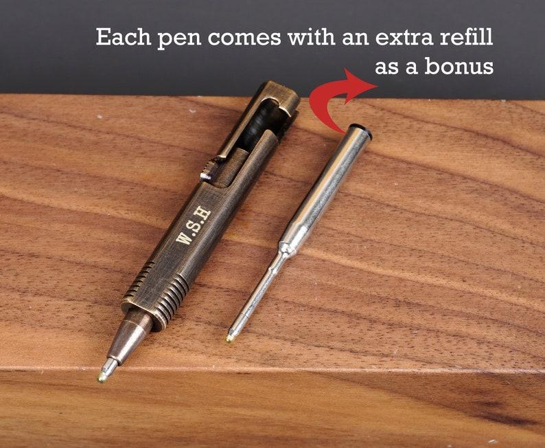 Personalized Engraved Mini Brass Pens - Custom Pocket Pen, Unique Gift for Him or Her, Graduation Gift
