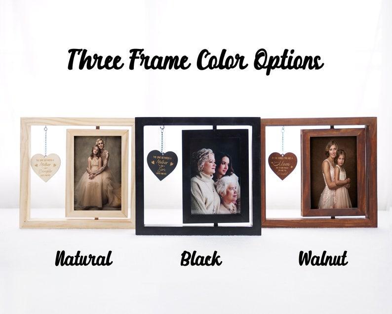 Mom Picture Frame Display Mother Gift From Daughter Gift For Mom Gift for Mother in Law Rotating Photo