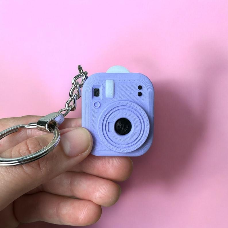 Custom Mini Camera Keychain Personalized Photo Mini Camera Keychain Unique Gift for Photographers Cute Keychain for Memories Gifts for Her