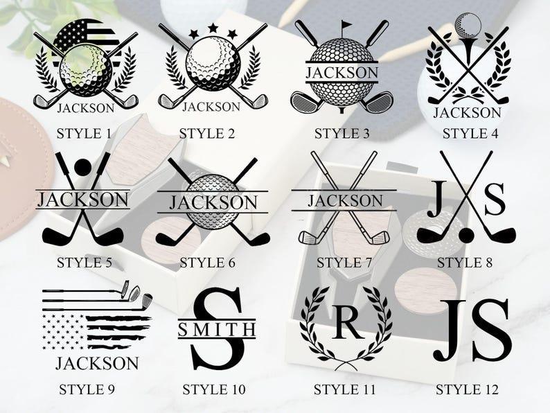 Personalized Groomsmen Golf Sets, Custom Divot Tool, Golfers Gifts, Engraved Golf Ball Marker Set, Golf Turf Tools, Groomsman Proposal Gifts