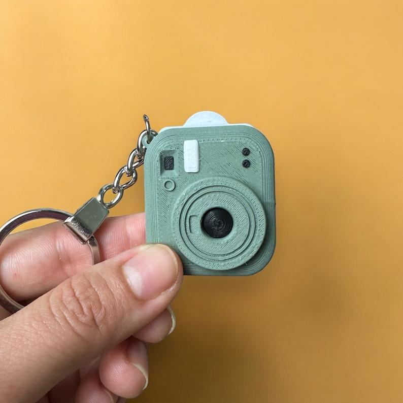 Custom Mini Camera Keychain Personalized Photo Mini Camera Keychain Unique Gift for Photographers Cute Keychain for Memories Gifts for Her