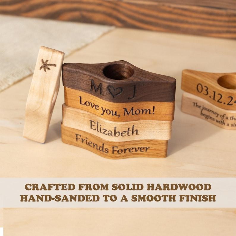 Personalized Thumb Book Page Holder Custom Wooden Page Spreader Bookmark Unique Book Lover Gift