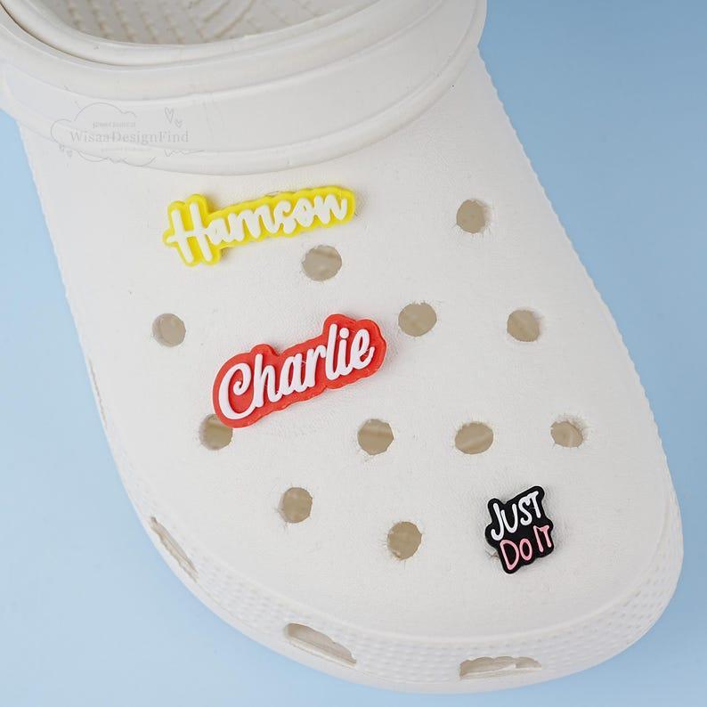 Custom Name Shoe Buckles,Personalized Name Shoe Charms,3D Printed Shoe Charms,Exclusive Shoe Decor for You,DIY Shoe Accessories,Unique Gifts