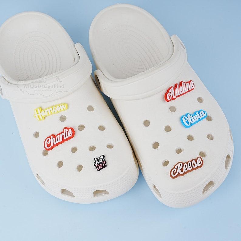 Custom Name Shoe Buckles,Personalized Name Shoe Charms,3D Printed Shoe Charms,Exclusive Shoe Decor for You,DIY Shoe Accessories,Unique Gifts