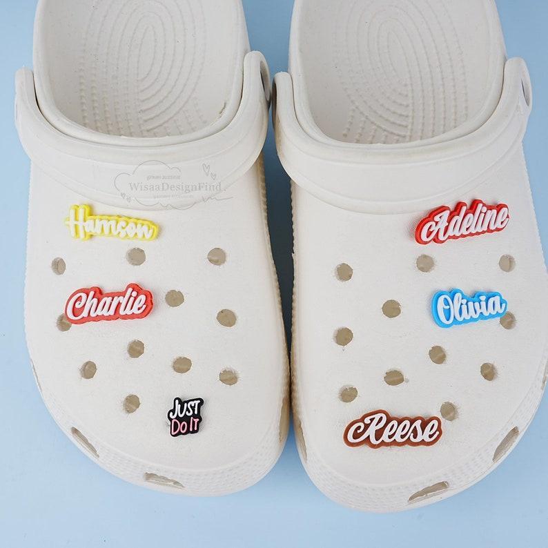 Custom Name Shoe Buckles,Personalized Name Shoe Charms,3D Printed Shoe Charms,Exclusive Shoe Decor for You,DIY Shoe Accessories,Unique Gifts
