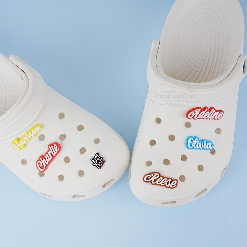 Custom Name Shoe Buckles,Personalized Name Shoe Charms,3D Printed Shoe Charms,Exclusive Shoe Decor for You,DIY Shoe Accessories,Unique Gifts