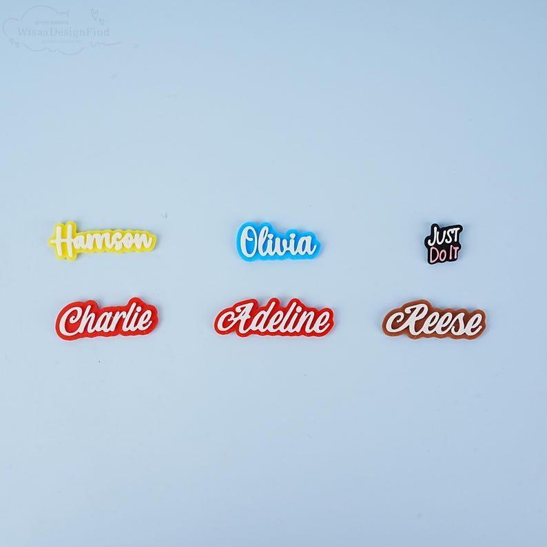 Custom Name Shoe Buckles,Personalized Name Shoe Charms,3D Printed Shoe Charms,Exclusive Shoe Decor for You,DIY Shoe Accessories,Unique Gifts