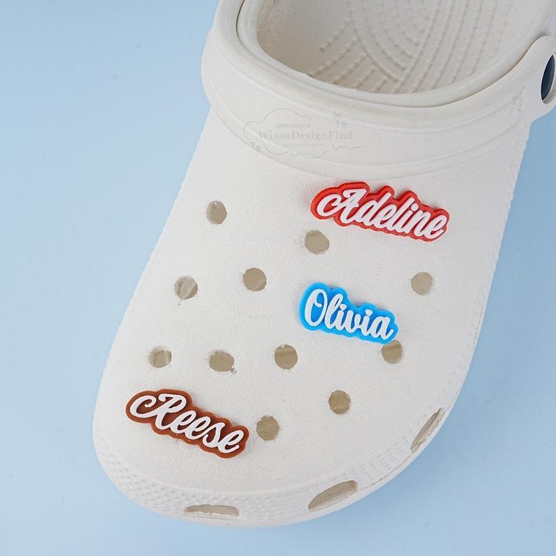 Custom Name Shoe Buckles,Personalized Name Shoe Charms,3D Printed Shoe Charms,Exclusive Shoe Decor for You,DIY Shoe Accessories,Unique Gifts