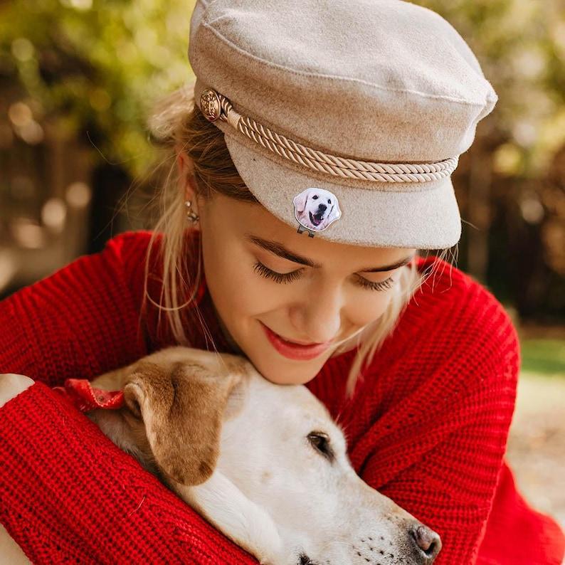 Custom Golf Marker with Photo, Picture Golf Ball Marker Magnetic Hat Clip Golf Accessory, Christmas/Father's Day Gift for Golf Lovers/Father - GiftlabAU