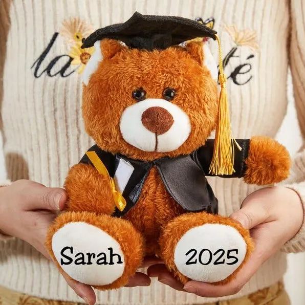 Custom Graduation Bear, Graduation 2025, Graduation Gifts, Graduation Keepsake, Gifts for Grads