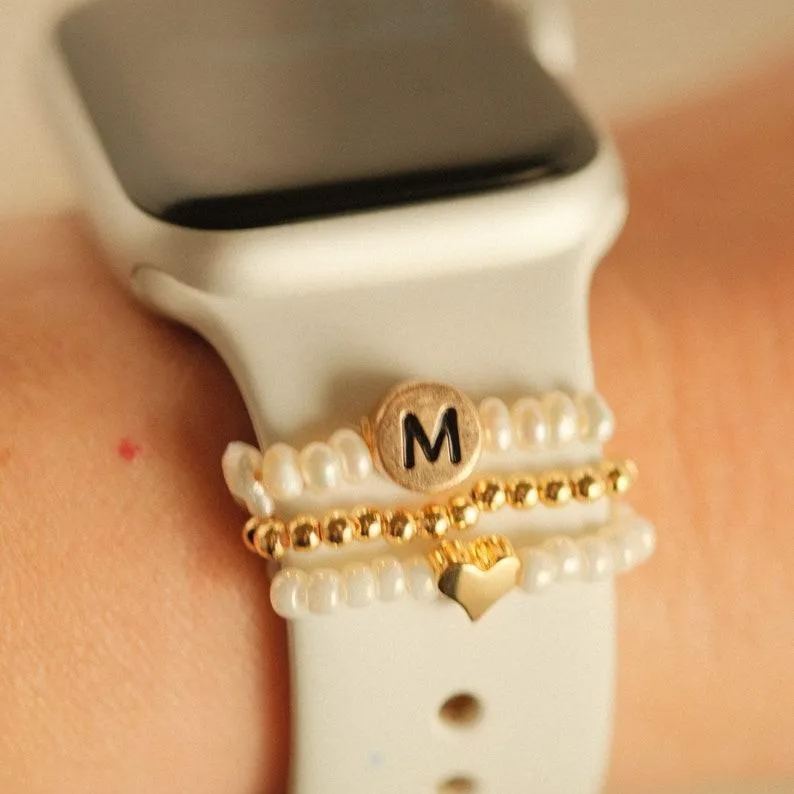 Watch Band Charms Charms personalizados Apple Watch Band Charm Charm for Watch Band Joyas de reloj Charms for Watch - namenecklace