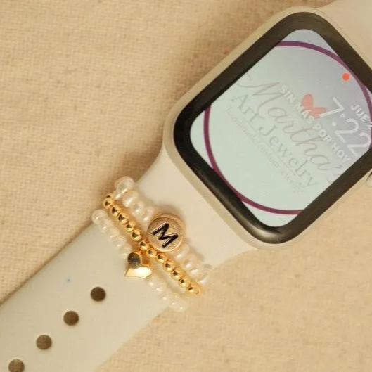 Watch Band Charms Charms personalizados Apple Watch Band Charm Charm for Watch Band Joyas de reloj Charms for Watch - namenecklace