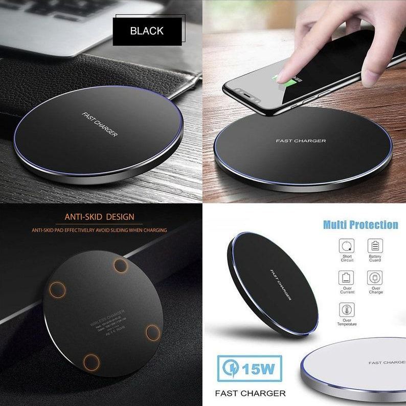 Personalized Custom Gift Wireless Charger Favorite Sports Team Favorite Photo Image Group Professional Charging Pad