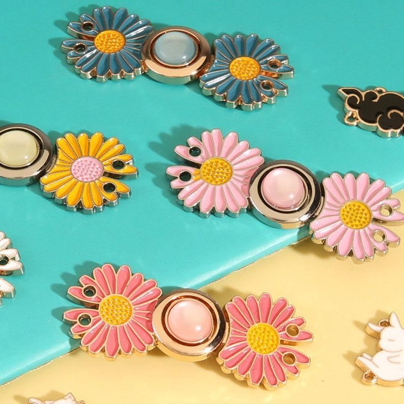 Jeans Waist Button Buckle-2Pcs Waistband Tightener Adjuster Sewing Hook and Eye Clip Clasp Pins for Pant/Skirt/Collar