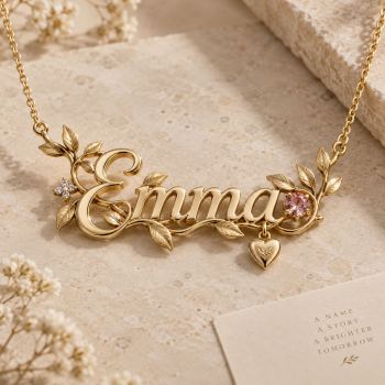Custom Name Necklace 925 Sterling Silver Personalized Nameplate Pendant Cursive Letter Choker Jewelry Customized Birthday Gift for Women Girls - namenecklace