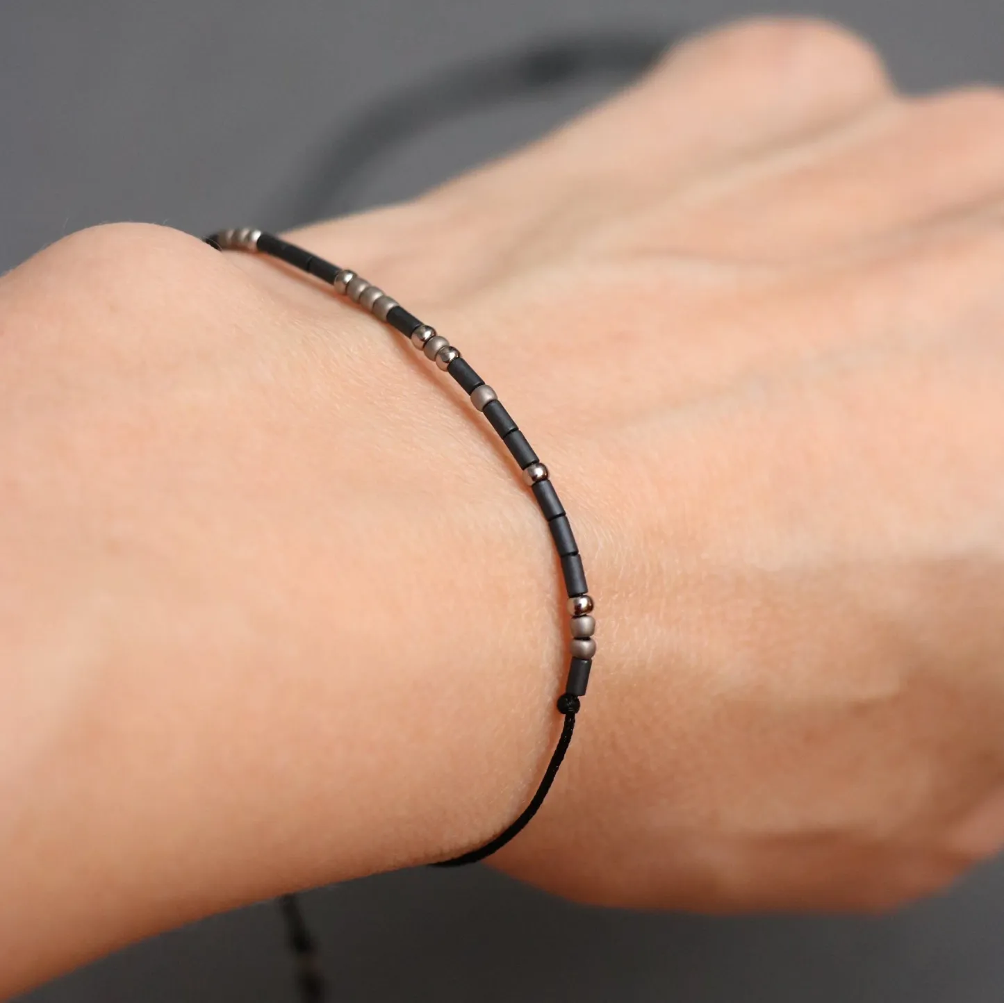 Custom Morse Code Couples Bracelet Set Personalized Secret Message Bracelet Set Hidden Message Jewelry for Him and Her