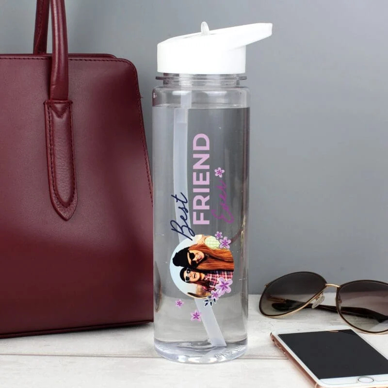 Personalized Best Ever Photo Upload Water Bottle Custom Photo Best Ever Water Bottle Mother's Day Gifts