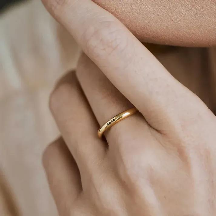 Custom Name Ring for Girlfriend or Wife – Romantic Meaningful Valentine’s Gift