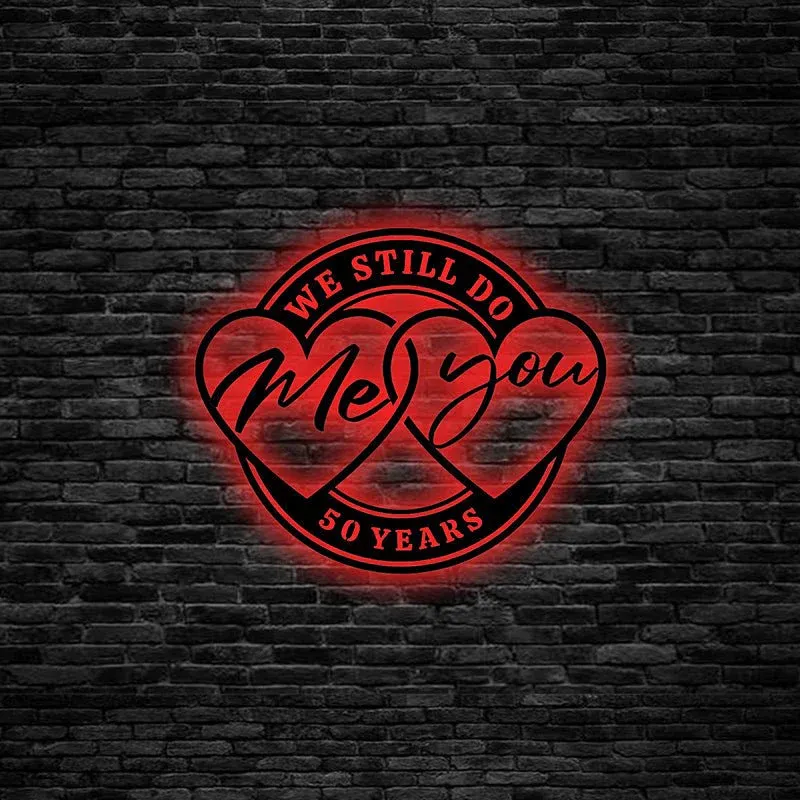 Personalised Wedding Anniversary Metal Sign – Custom Family Name or Date Wall Plaque, Romantic Home Decor, Personalized Gift for Couples